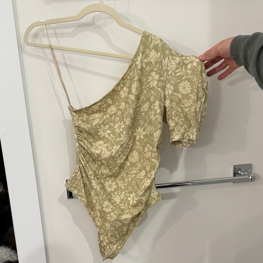 Free People One-Shoulder Bodysuit